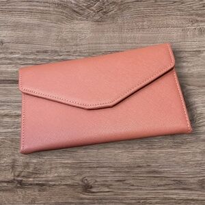 Zoppen RFID Passport Holder Travel Wallet, Mauve‎ Color NEVER USED